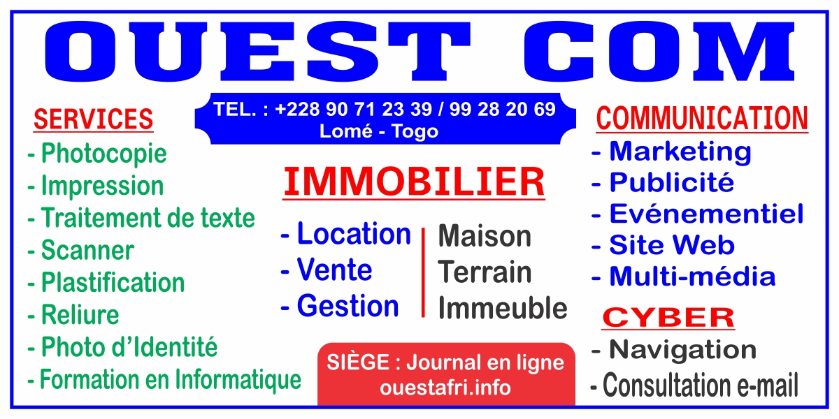 PUB. 1200 X 600 – AFFICHE OUEST INFO